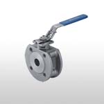 Wafer Type Stainless Steel Ball Valve Full Port PN16/40 （ISO-Direct Mounting Pad）